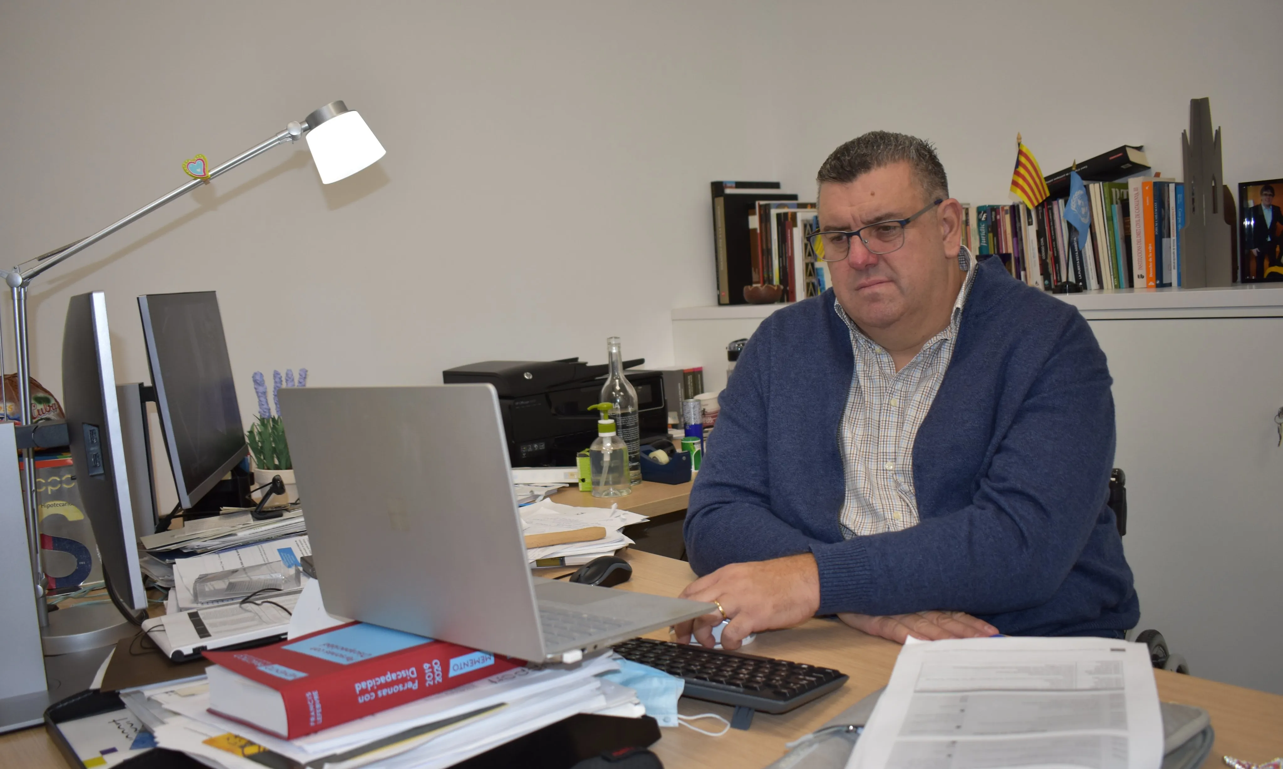 En Josep Maria Solé és advocat i director de l'entitat Support-Girona.