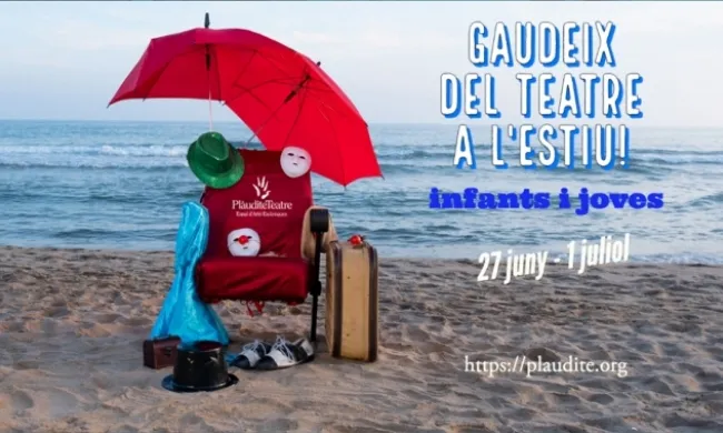 Casal d'estiu de Teatre per a infants i joves amb Plàudite Teatre