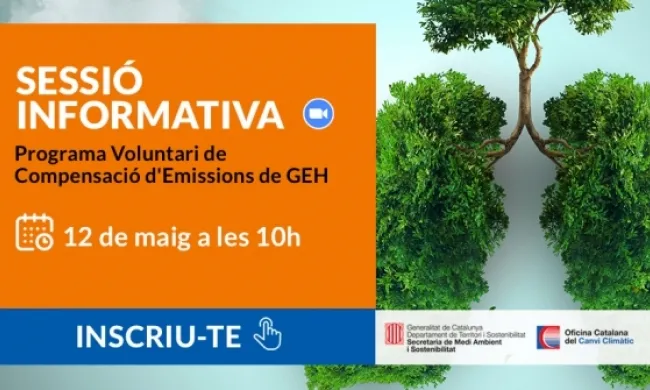 Sessió informativa sobre el programa voluntari de compensació d'emissions de GEH