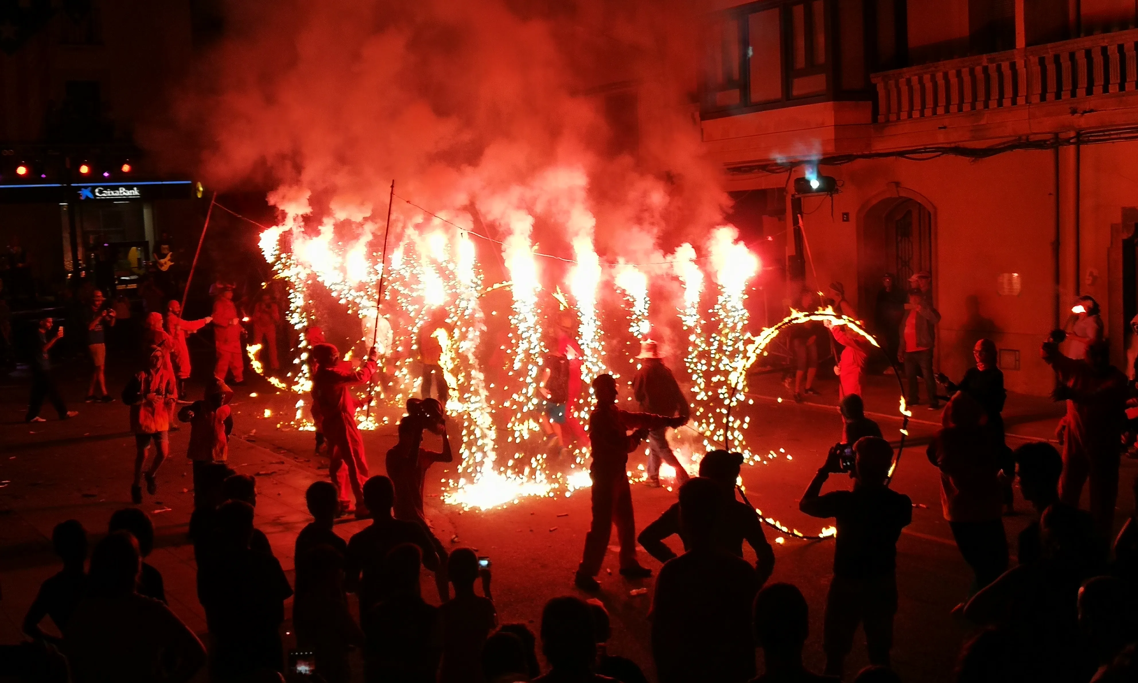 El Grup de Diables Rojos de Junda va participar en l'edició del 2019.