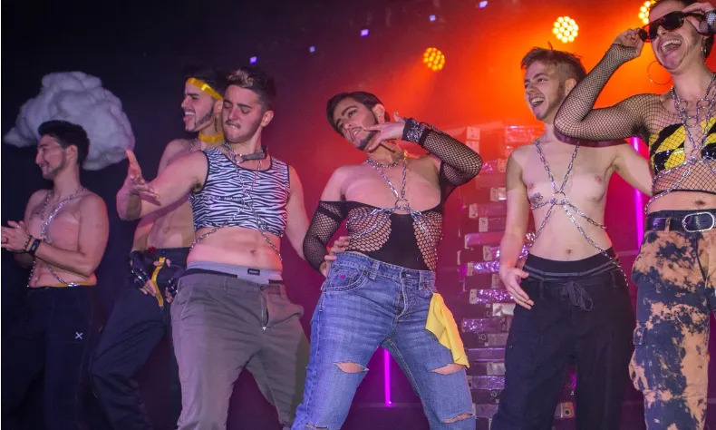 Festa Anticoncurs Drag King a l'Apolo.