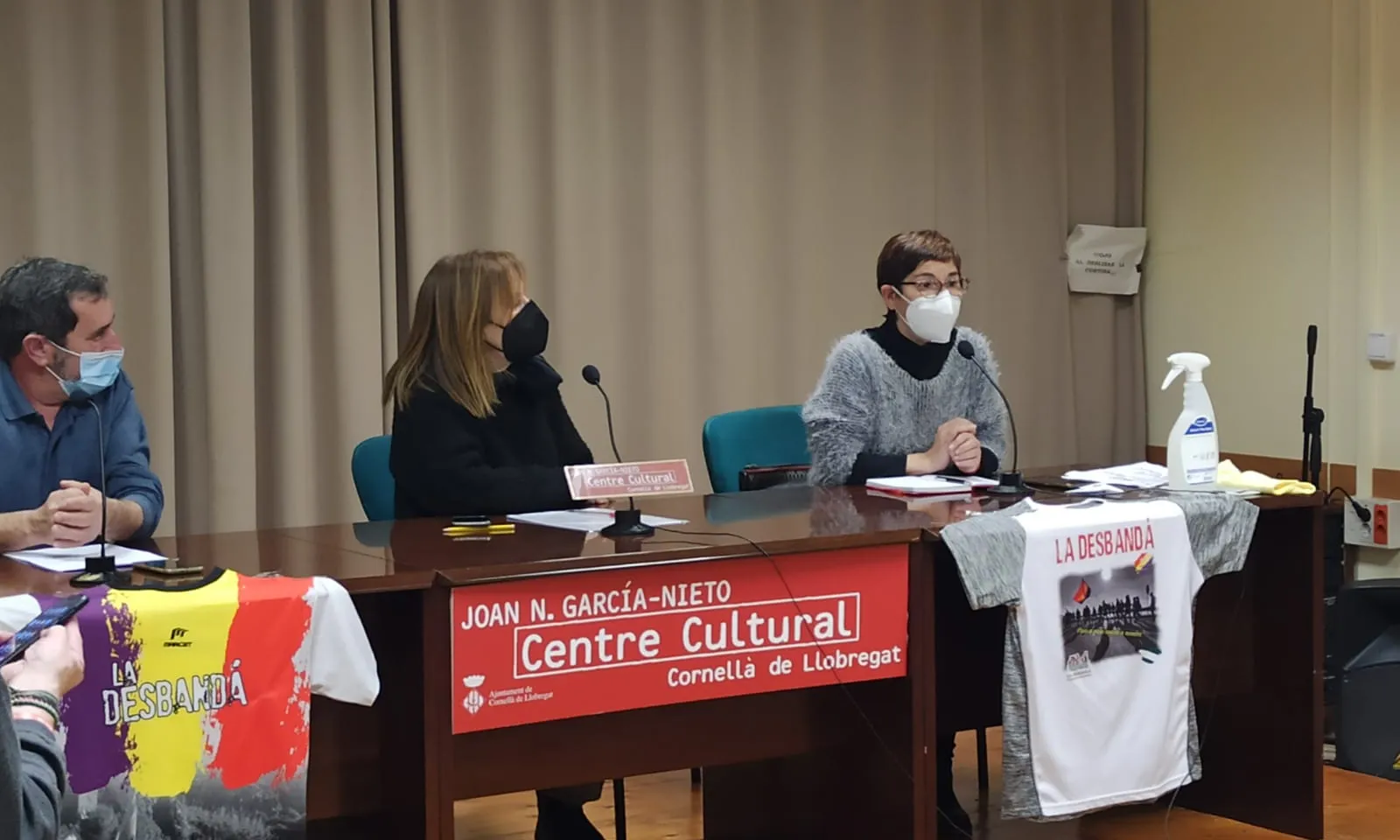 Exposició sobre 'La desbandá', al gener a la Biblioteca Central de Cornellà.