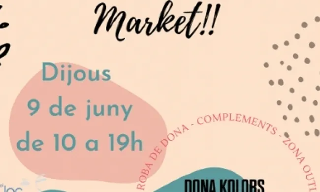 Dona Kolors organitza una fira amb peces de roba i complements tant d’aquesta temporada com de temporades anteriors a preus molt econòmics. Font: Dona Kolors