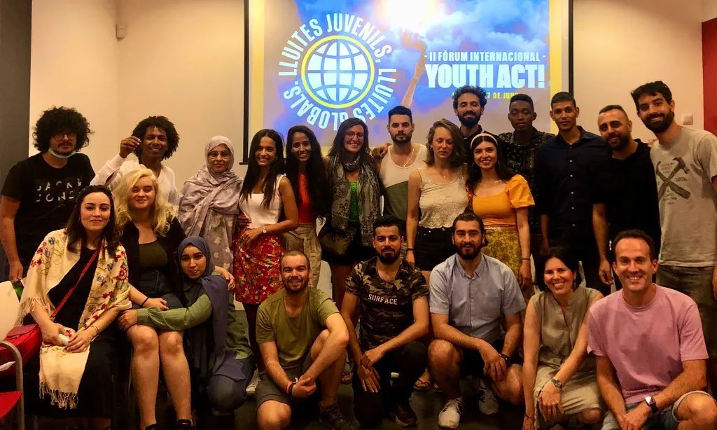 El fòrum, organitzat pel CJB i l'SCI, va reunir una quarantena d'activistes joves a Barcelona.