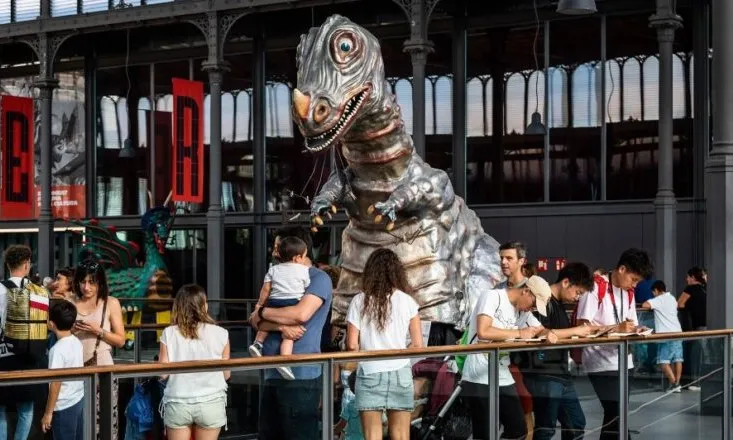 La mostra 'Dracs i bèsties festives de Barcelona' la protagonitzen bèsties de tota mena.