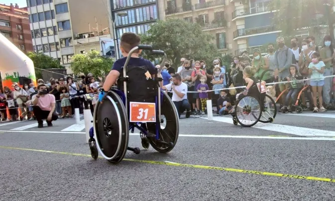 L'Esquerra de l'Eixample, de Barcelona, ja té a punt la celebració de la segona edició de la cursa infantil adaptada.