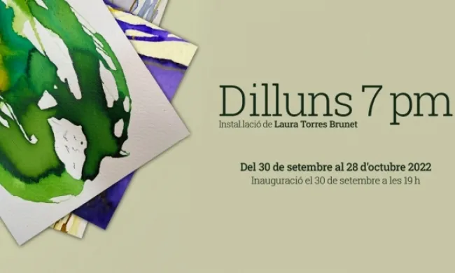 Instal·lació 'Dilluns 7 pm' de Laura Torres Brunet