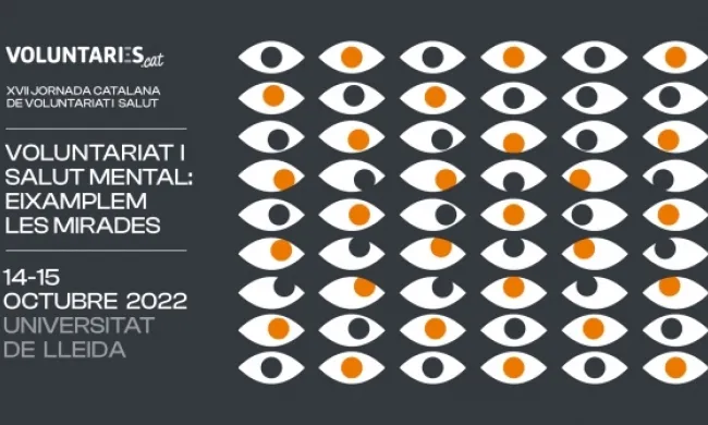 Reflexionar sobre el trastorns mentals i l’estigma que porten associat és l’eix central de la jornada ‘Voluntariat i salut mental: eixamplem les mirades’. Font: Federació Catalana de Voluntariat Social