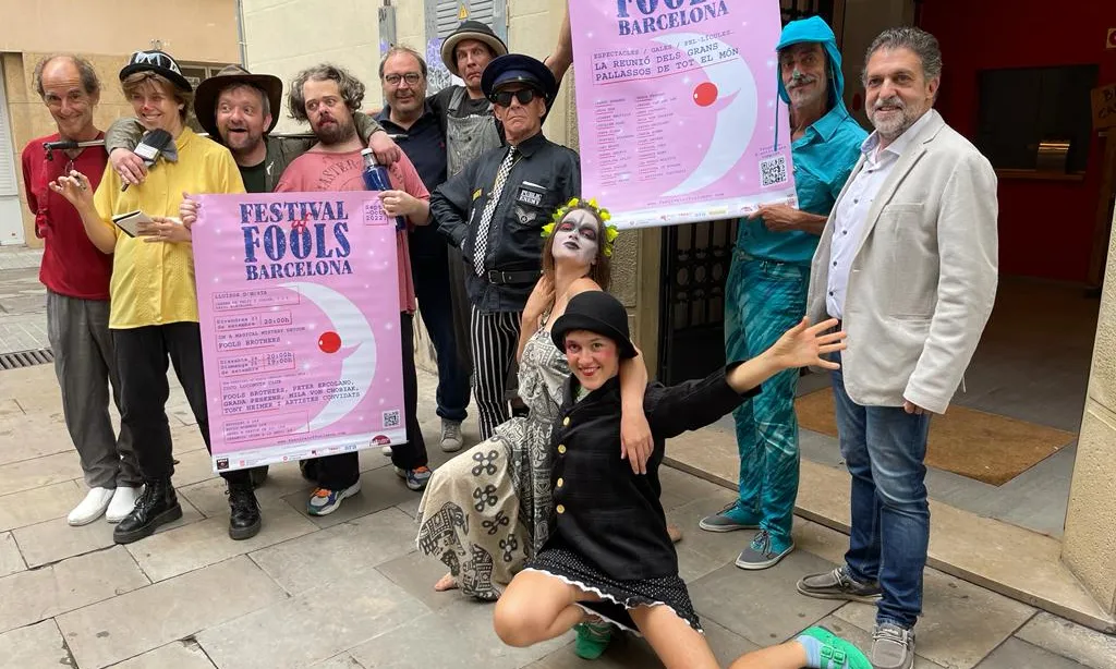 Roda de premsa del 'Festival of Fools Barcelona 2022'