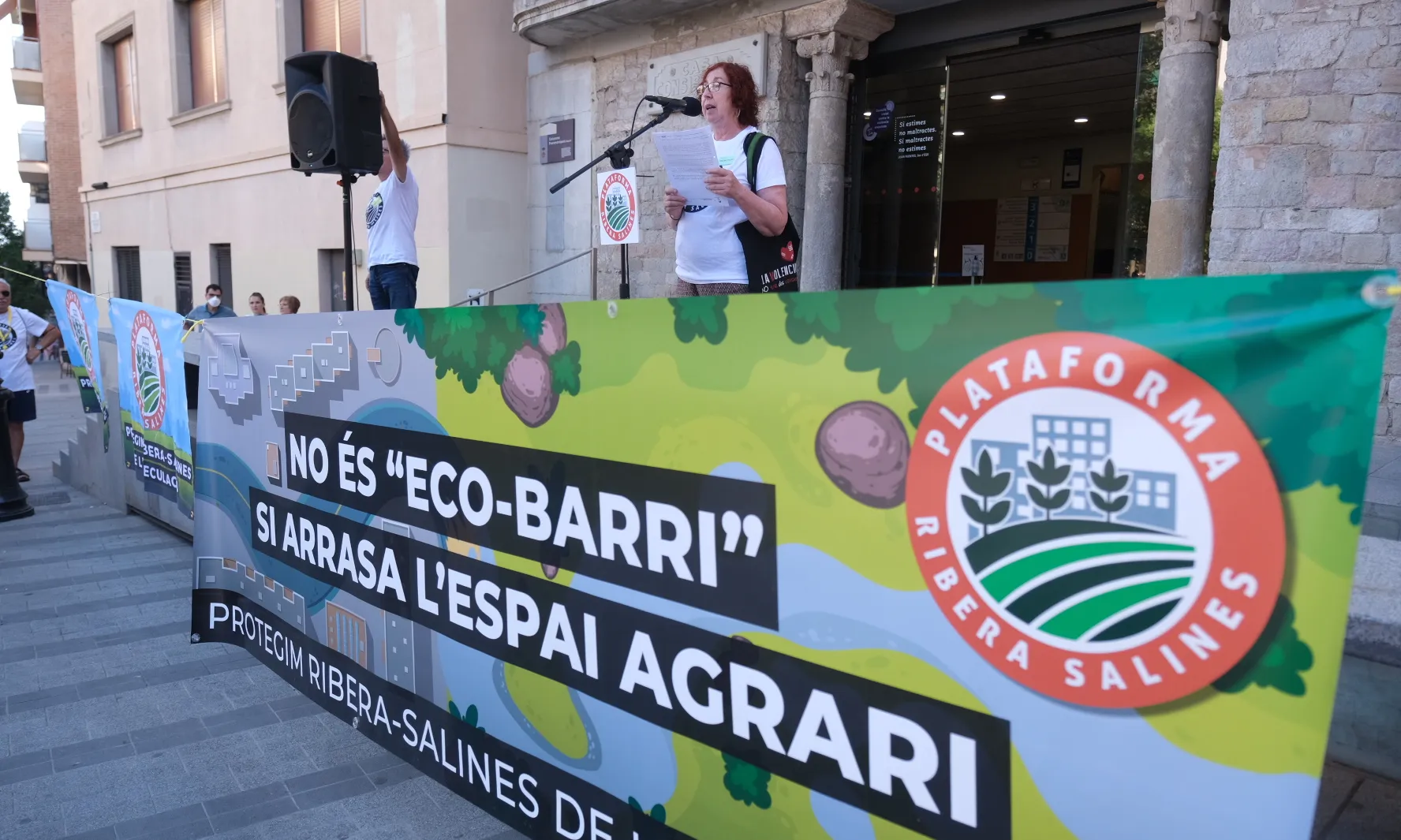 Una reorientació total de l’urbanisme metropolità és una de les reclamacions que comparteixen totes les entitats. Font: Plataforma Ribera-Salines.