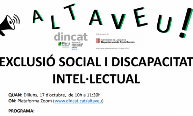 Exclusió social i discapacitat intel·lectual