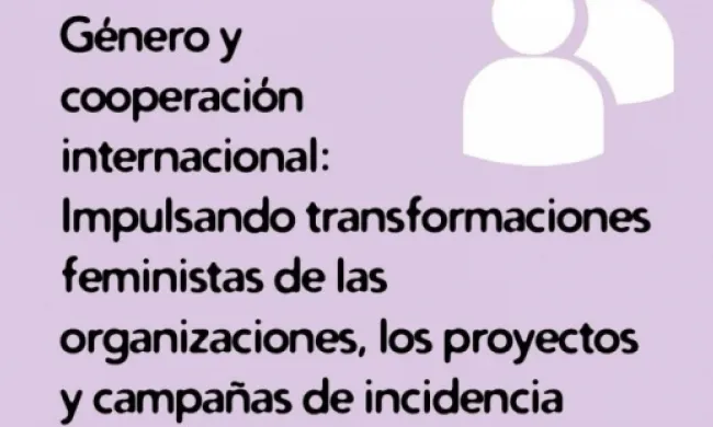 Curs en línia 'Gènere i cooperació internacional' 