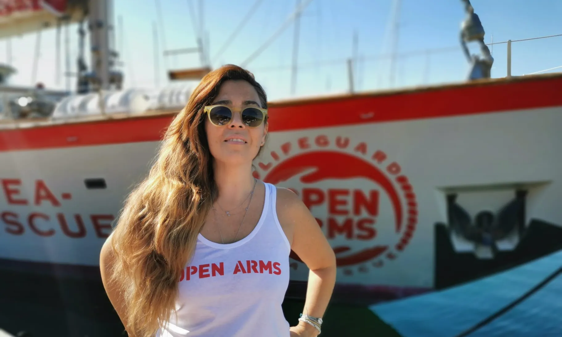 Ángeles Schjaer, assessora pedagògica d'Open Arms