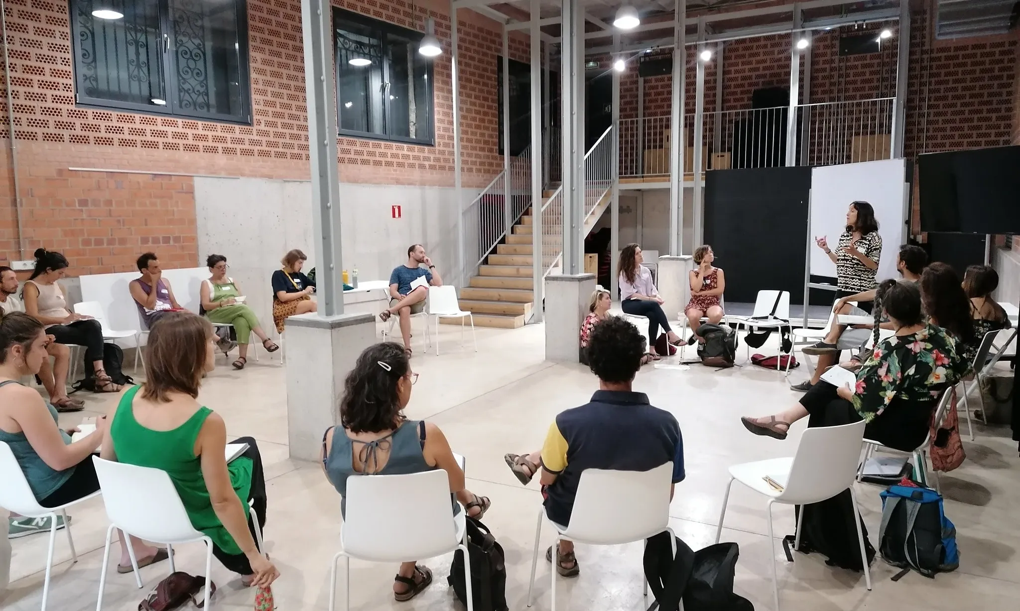 Formació de facilitadores en escenaris de futur organitzada per la XES el 6 de juliol de 2022.