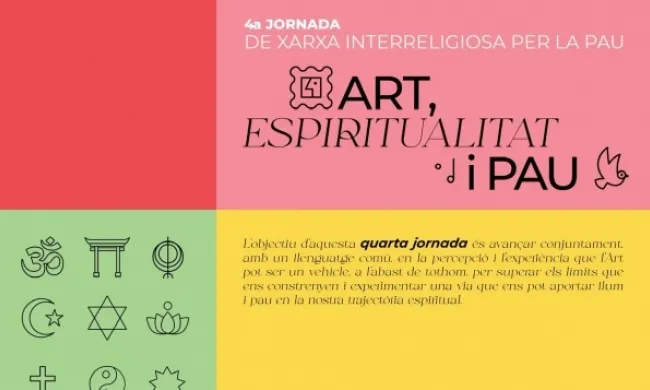 'Art, Espiritualitat i Pau', 4a Jornada XIP