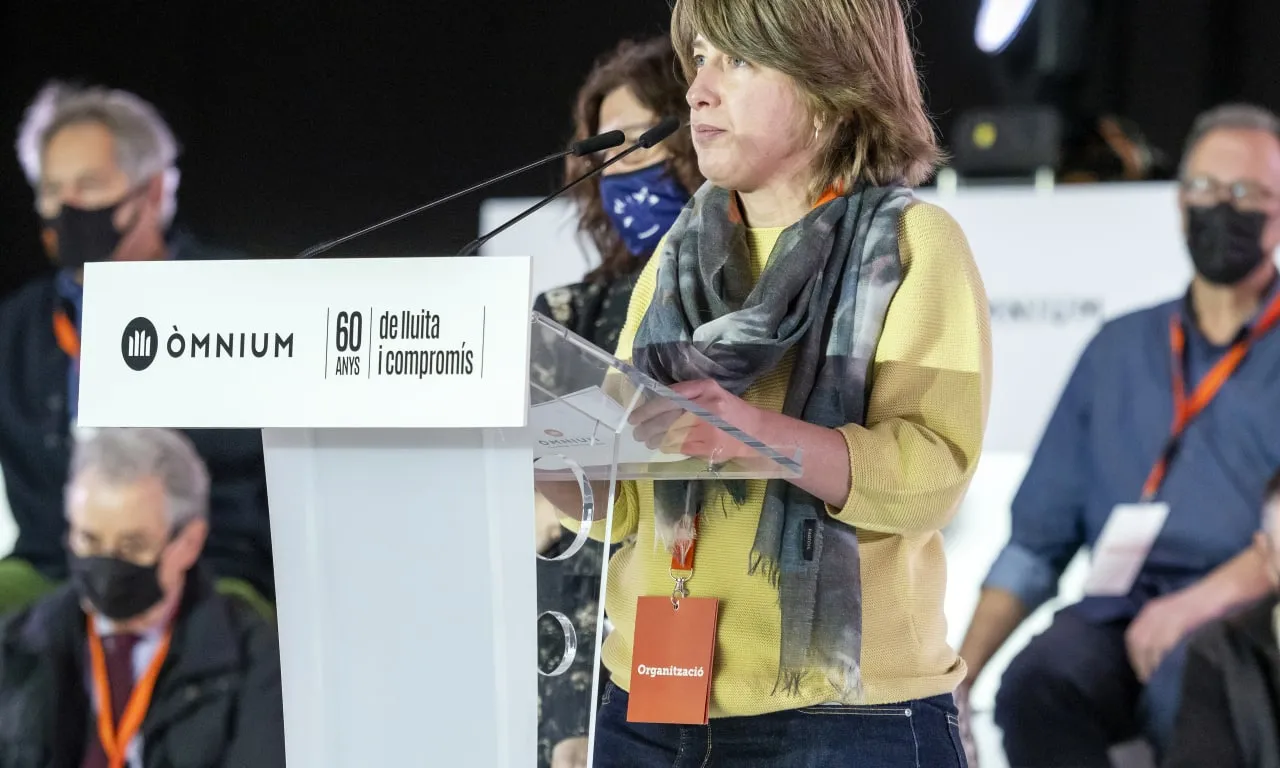Marina Gay, vicepresidenta i responsable de cohesió social de la Junta d’Òmnium Cultural