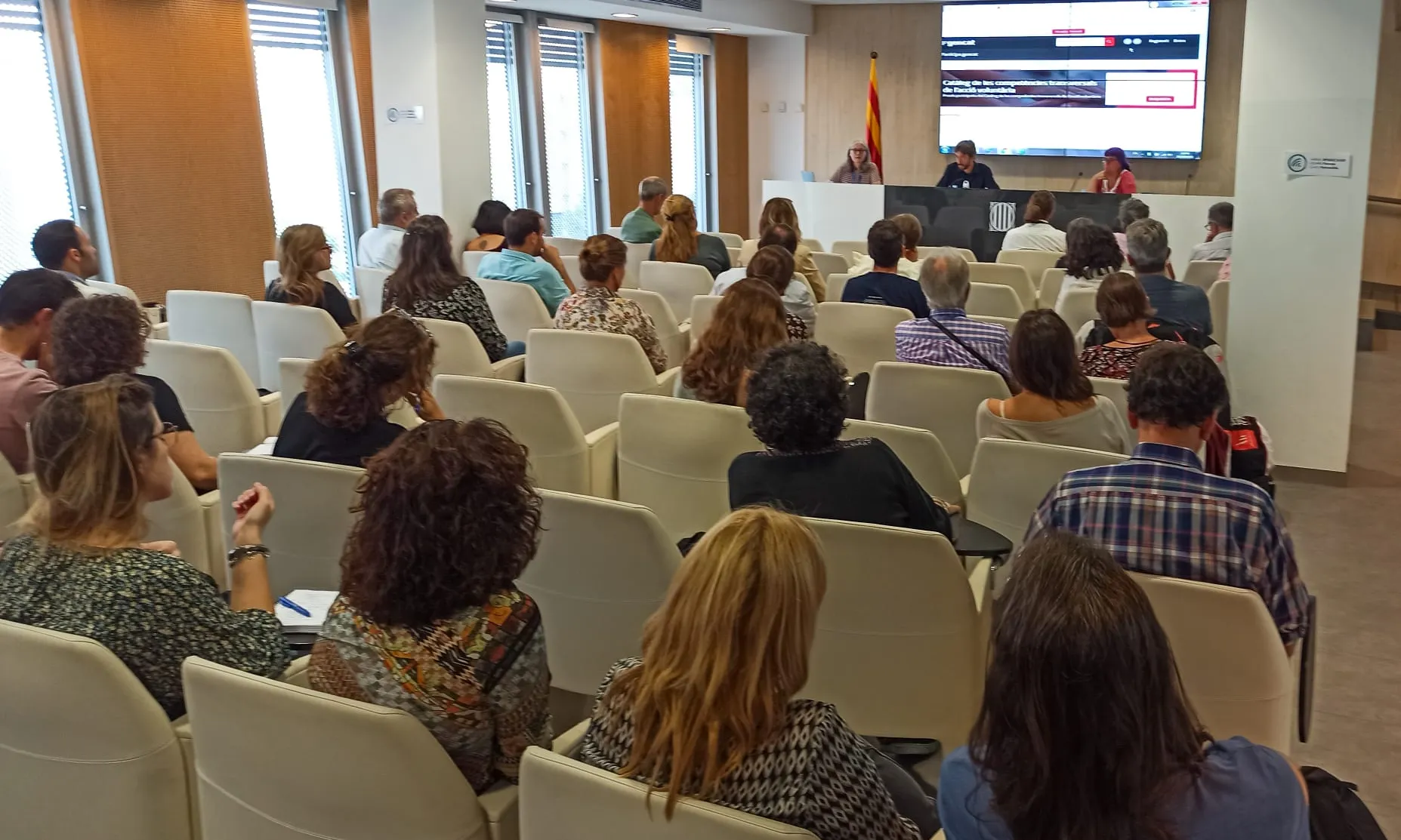 Acte de presentació del Catàleg de competències de l'acció voluntària.