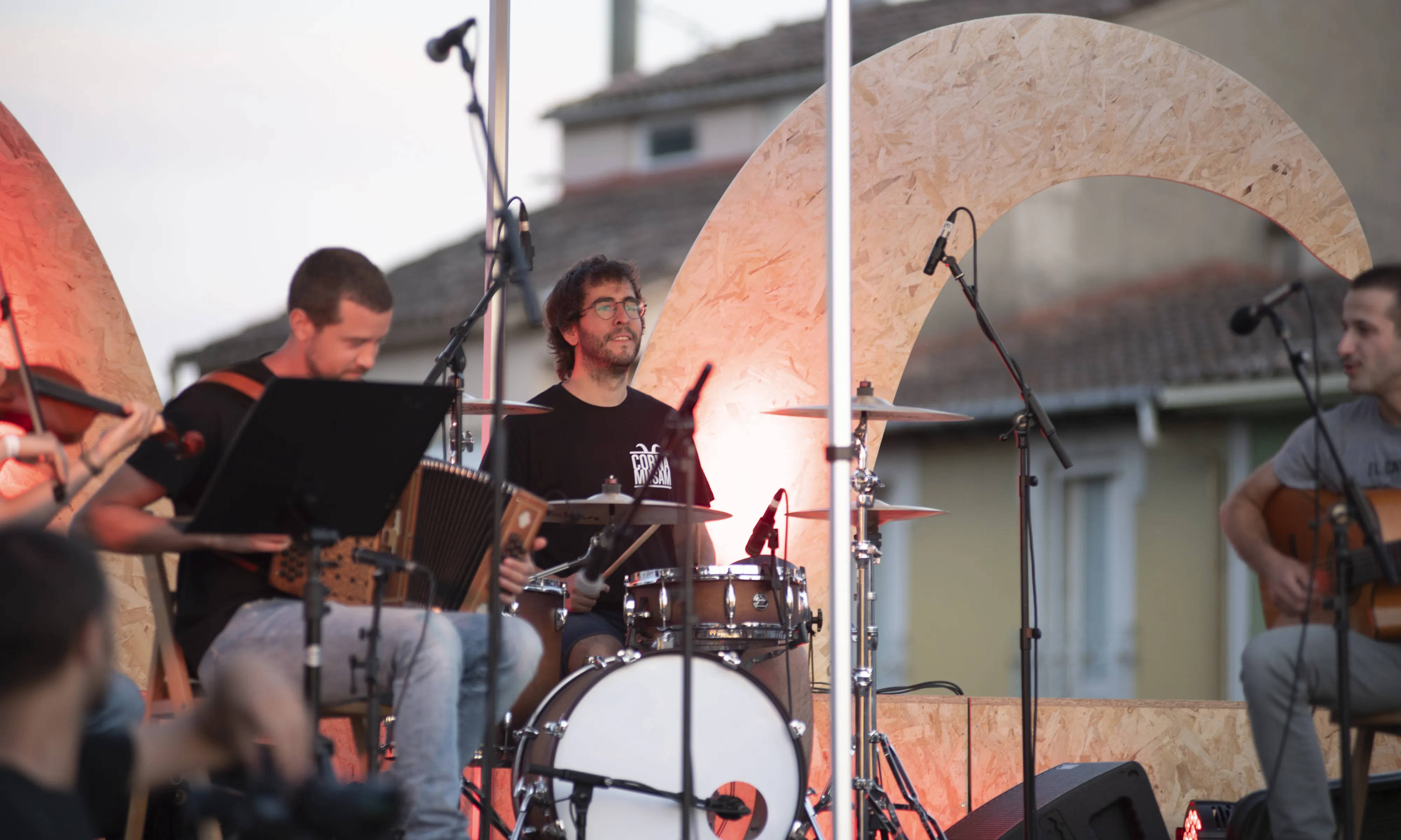 Àlvar Borrell, president d'El Til·ler, l’Associació de Cultura Popular de la Garrotxa.