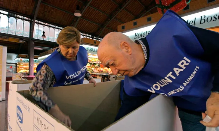 Les caixes per recollir aliments tornaran als mercats i establiments comercials el 25 i 26 de novembre.