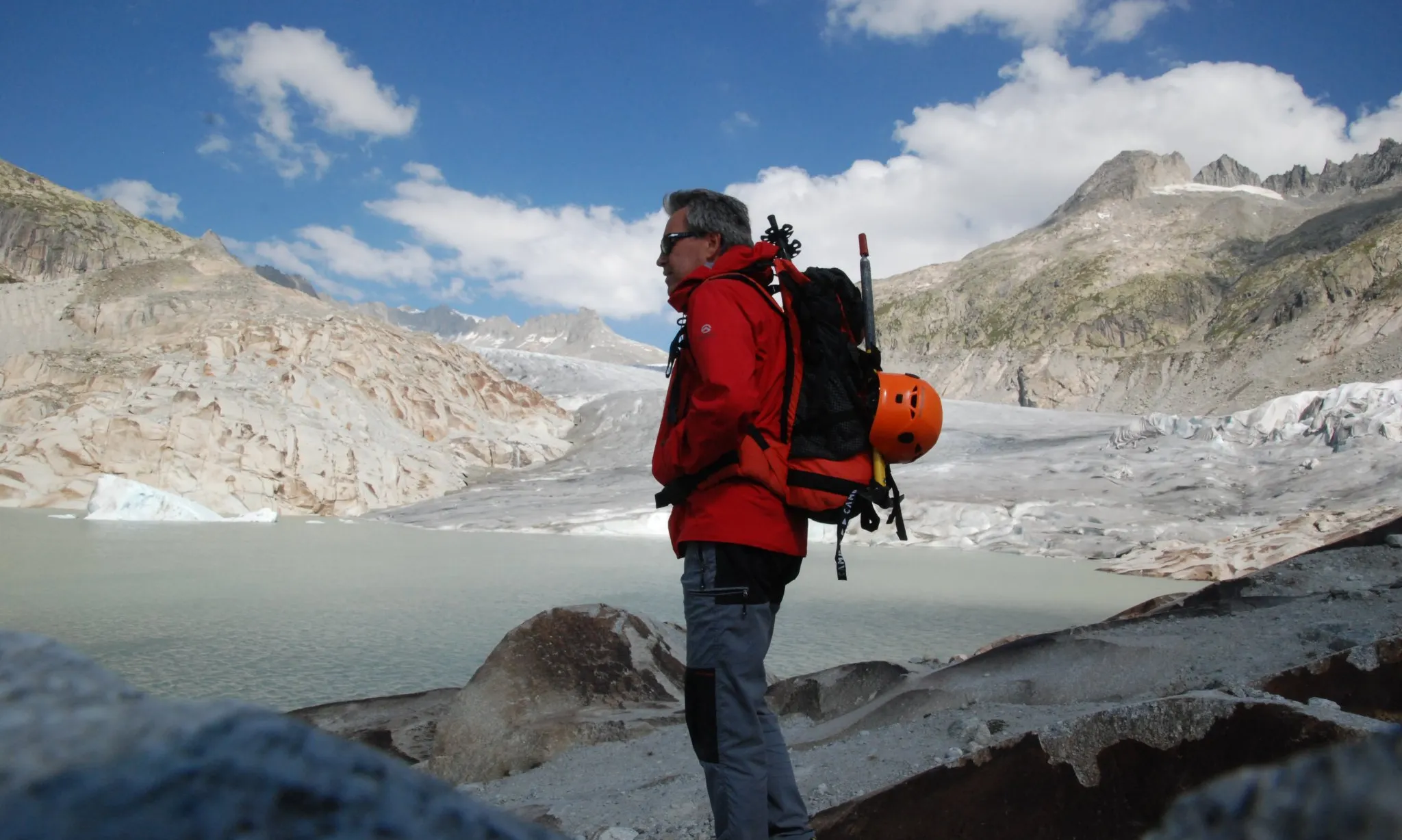 Jordi Camins, observador glaciòleg i membre del Grup d'Experts en Canvi Climàtic de Catalunya (GECCC).