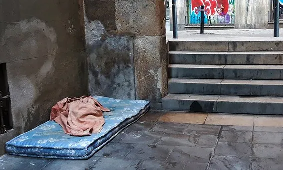 Viure al carrer és la màxima expressió d'exclusió residencial.