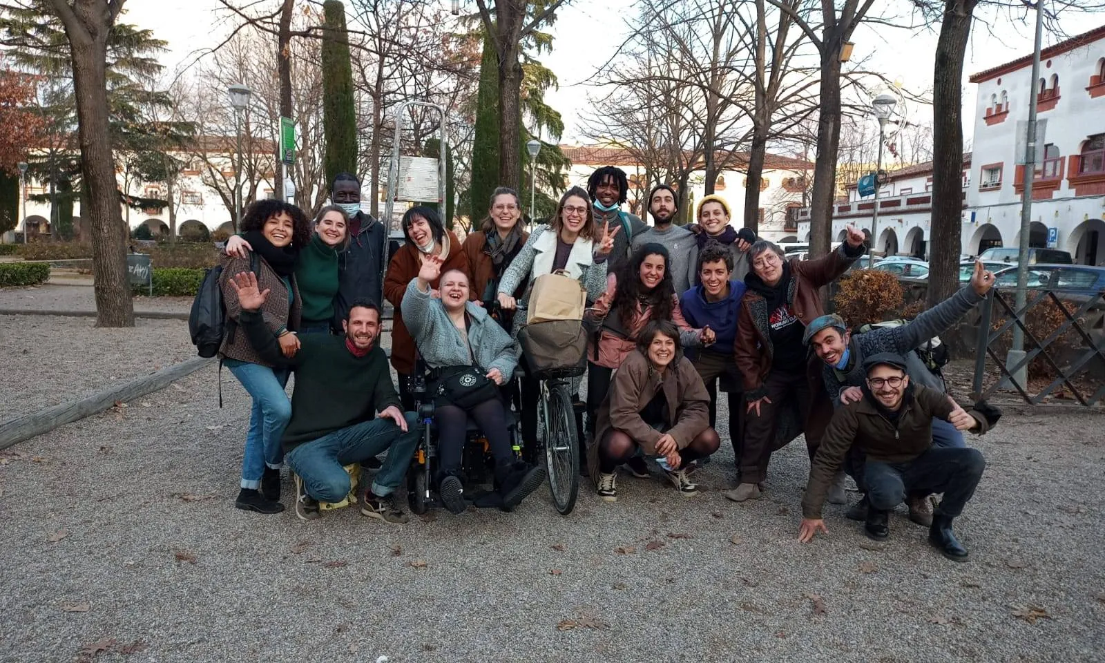 Part de l'equip de La Volta, que està present al barri de Sant Narcís des del 2014.