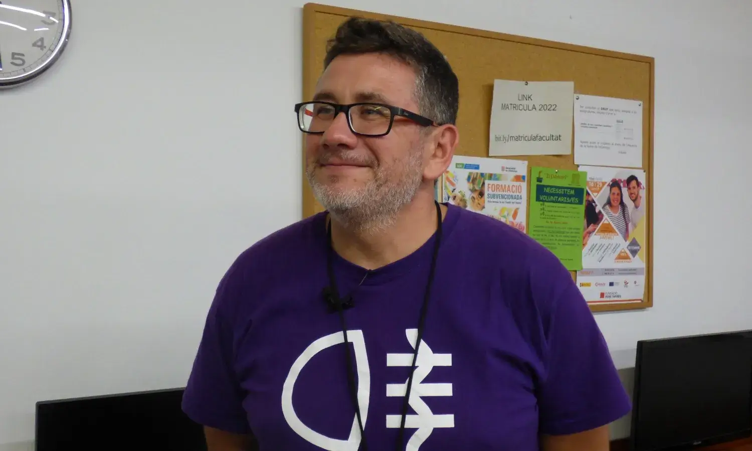 Héctor Colunga és el director de la Fundación Mar de Niebla, amb seu a Gijón.