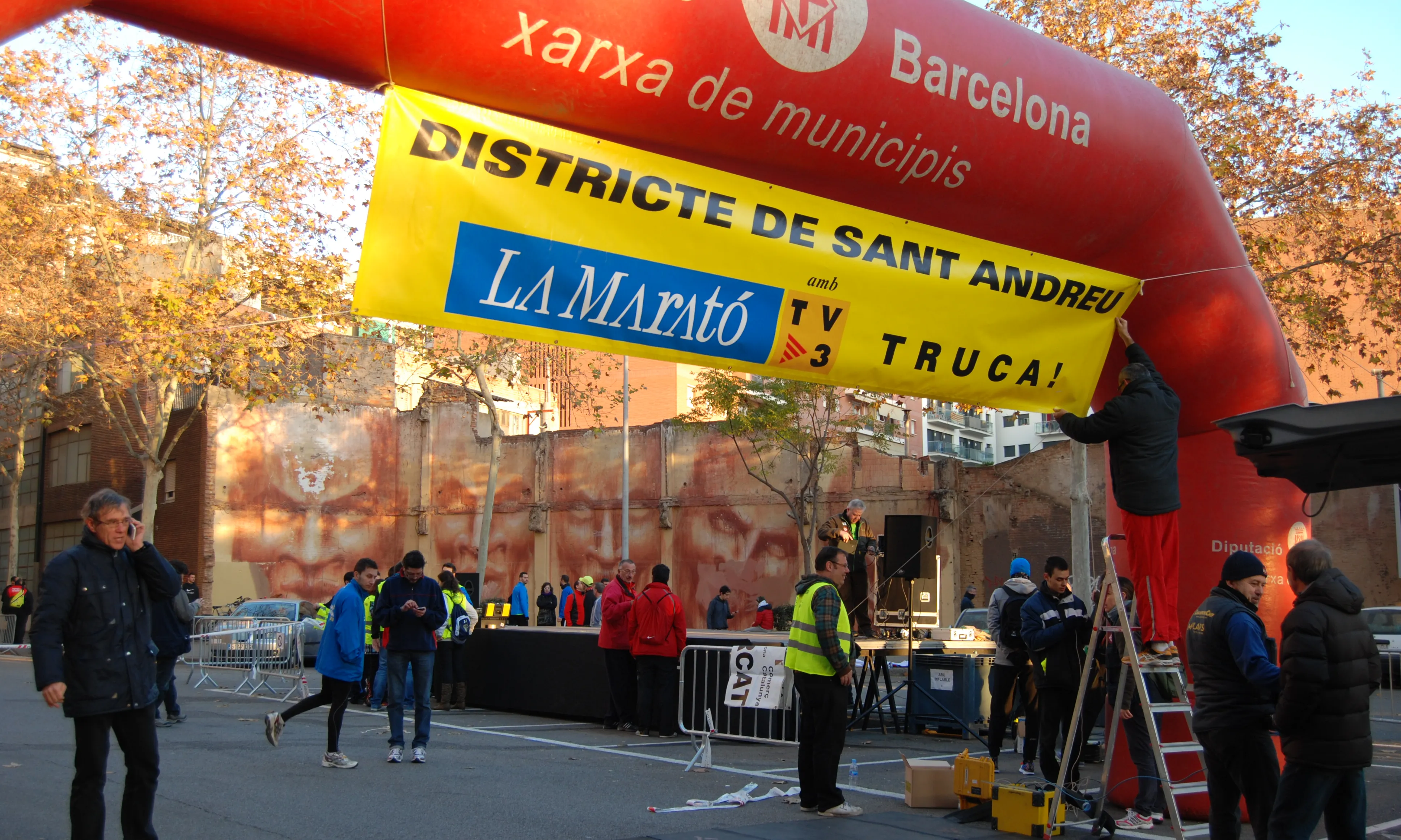 Una imatge d'arxiu de la història 'Cursa de la Sagrera', de Barcelona.