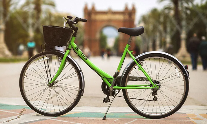 Bicicleta restaurada artesanalment per Biciclot
