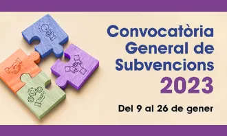 Convocatòria General de Subvencions 2023. Font: Ajuntament de Barcelona