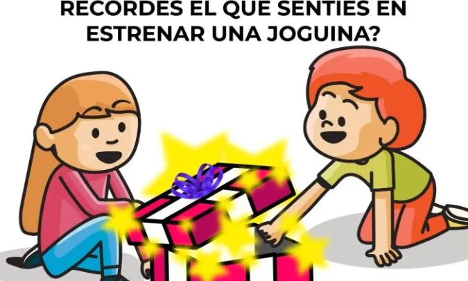 Les joguines han de ser noves per respectar que cada infant pugui estenar la seva.