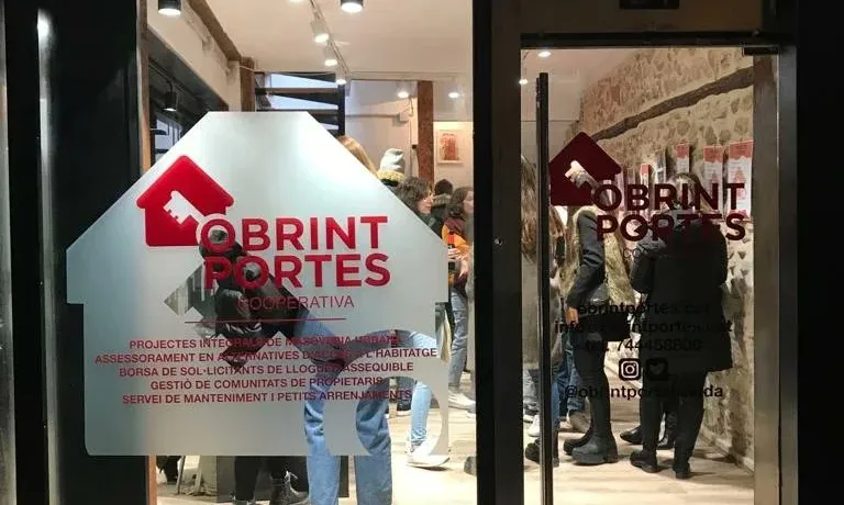 Inauguració de la nova seu de la cooperativa, un local rehabilitat