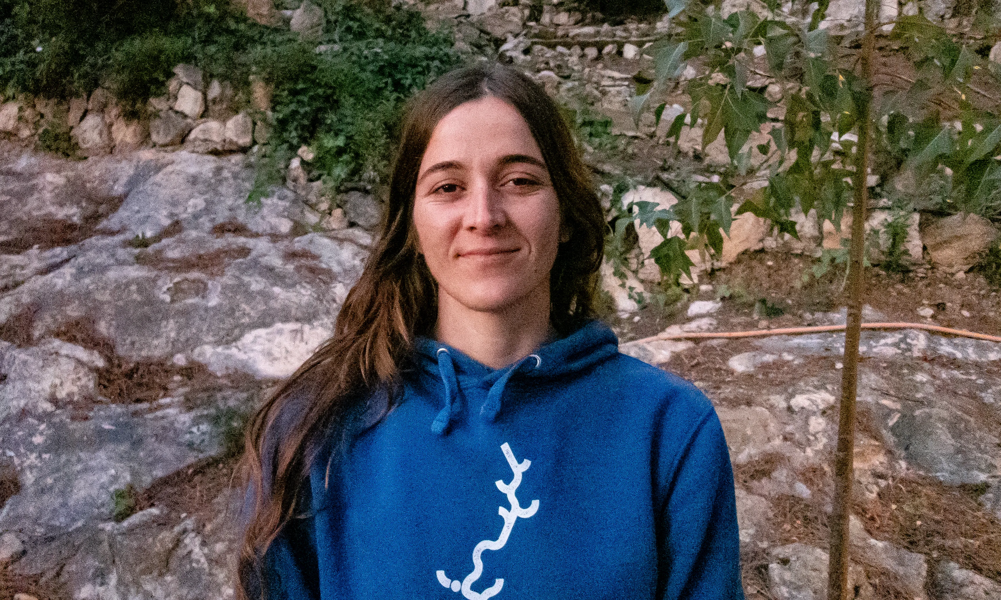 Andrea Córdoba, responsable de comunicació i voluntariat de l'Associació Mediambiental La Sínia.