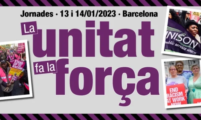 Cartell informatiu de les jornades. Font: UCFR