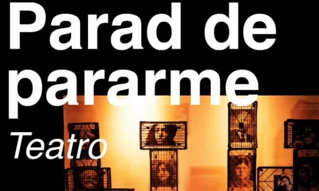 Fragment del cartell oficial de l'obra de teatre 'Parad de pararme'. Font: Perifèrie Cimarronas