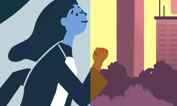 Il·lustració que la Mancomunitat d'Òdena ha utilitzat per a protagonitzar els més de seixanta actes que presenten enguany pel Dia de la Dona.