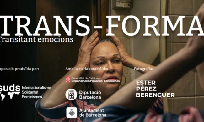 Cartell de l'exposició ‘Trans-forma: transitant emocions’. Font: SUDS