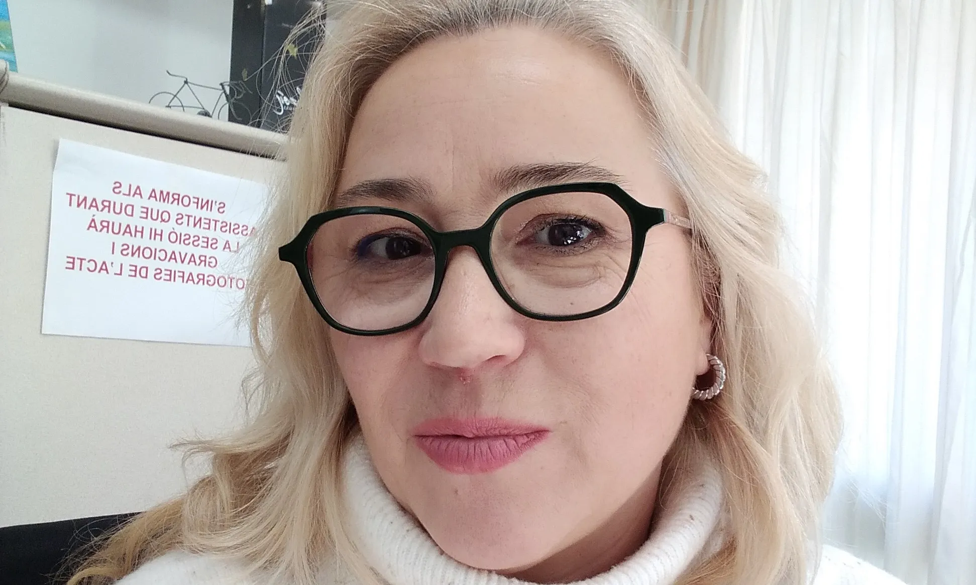 Iolanda Martin, coordinadora de l'entitat que enguany celebra el seu vint-i-cinquè aniversari.