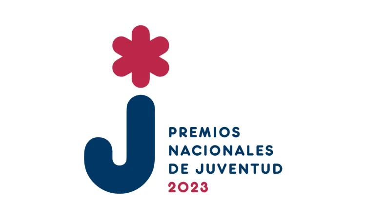 Logotip Premis Nacionals de Joventut 2023. Font: INJUVE