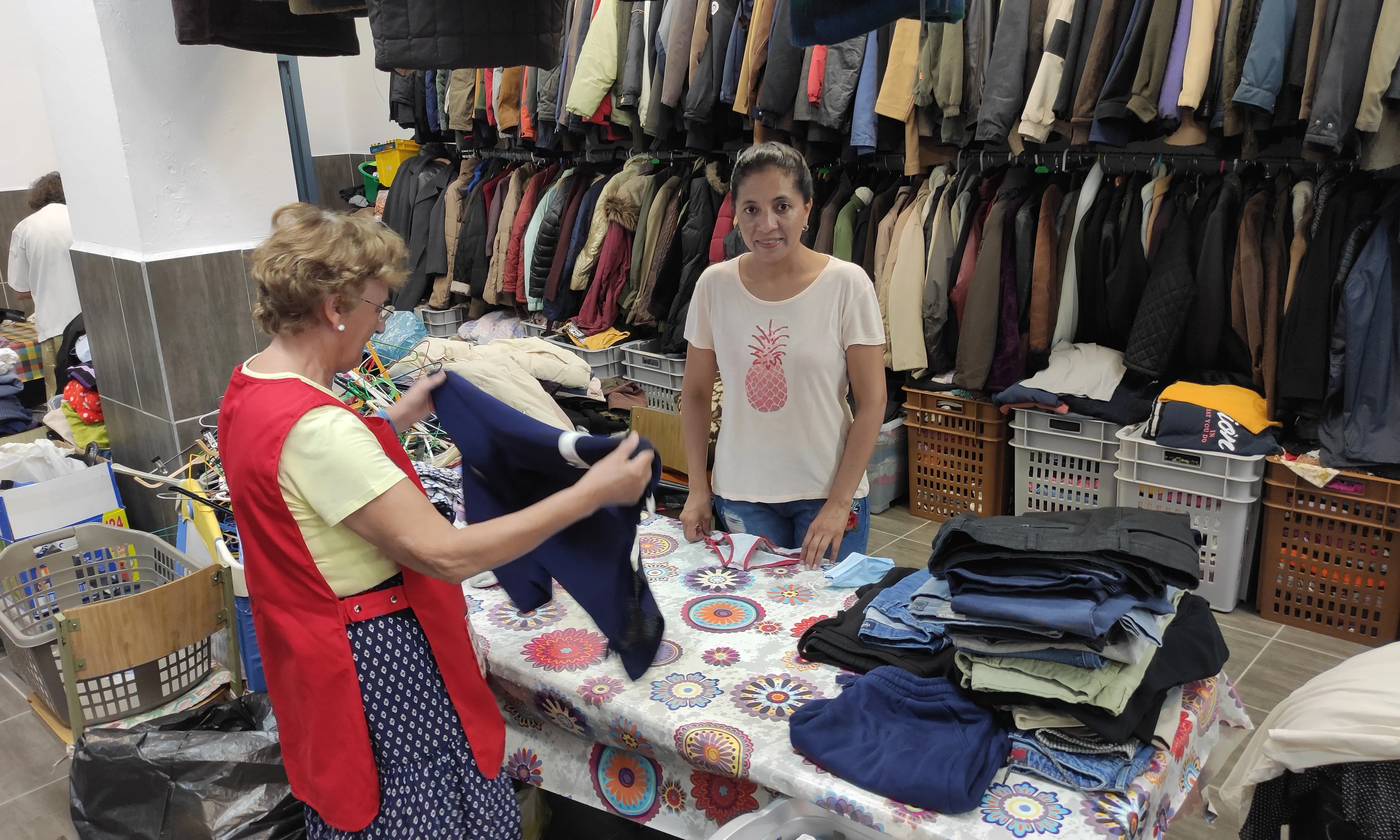 Les voluntàries del rober, majoritàriament, també fan altres voluntariats.