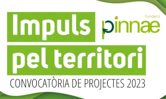 Logotip convocatòria. Font: Fundació Pinnae Logotip convocatòria. Font: Fundació Pinnae