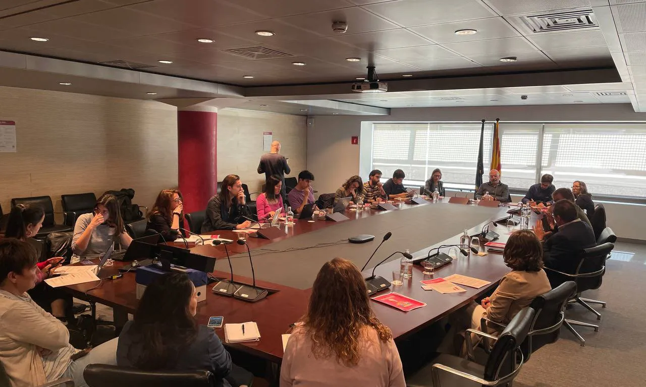 Presentació de les dades sobre l'estat del cooperativisme a Catalunya a la Direcció General d'Economia Social. Font: Economia Social.