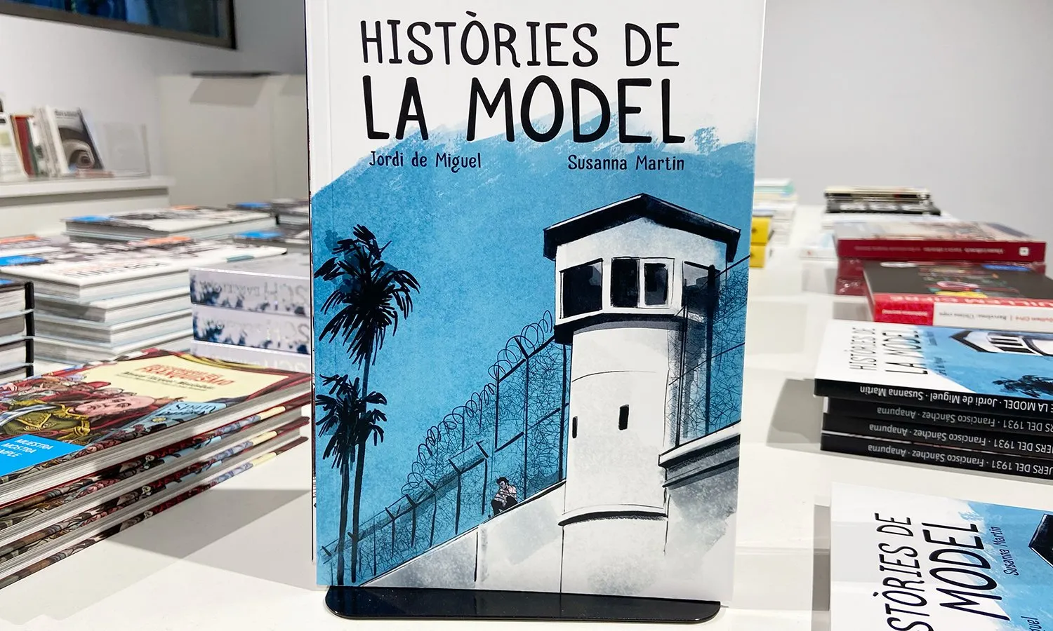 El còmic 'Històries de la Model', de Jordi de Miguel i Susanna Martín explica com es va viure a dins del centre penitenciari.