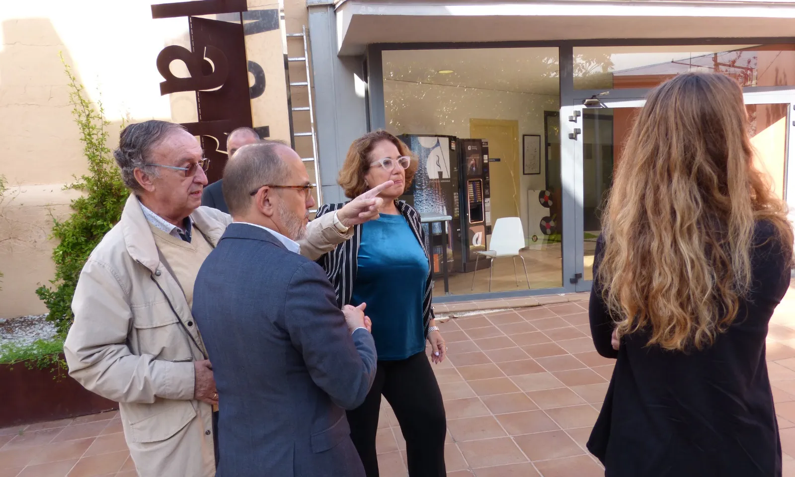 Carles Campuzano visita la Fundació Ave Maria