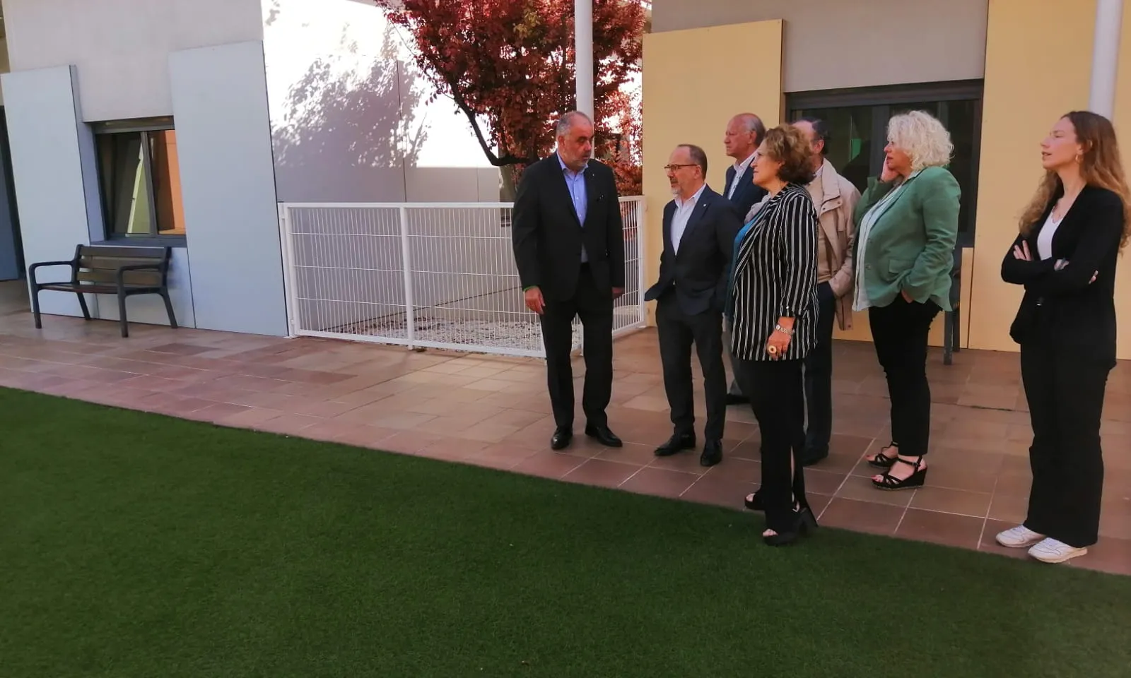 Carles Campuzano visita la Fundació Ave Maria