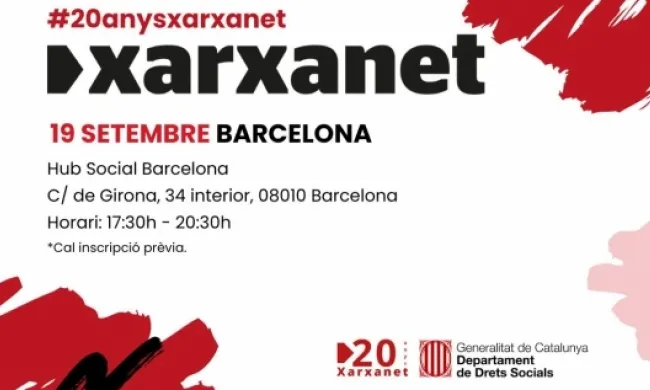 Barcelona: Trobada amb entitats col·laboradores de Xarxanet. Font: Xarxanet