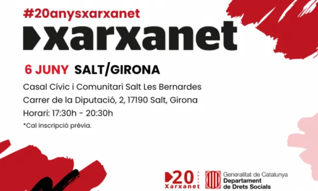 Salt: Trobada amb entitats col·laboradores de Xarxanet. Font: Xarxanet