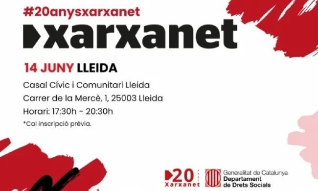 Lleida: Trobada amb entitats col·laboradores de Xarxanet. Font: Xarxanet