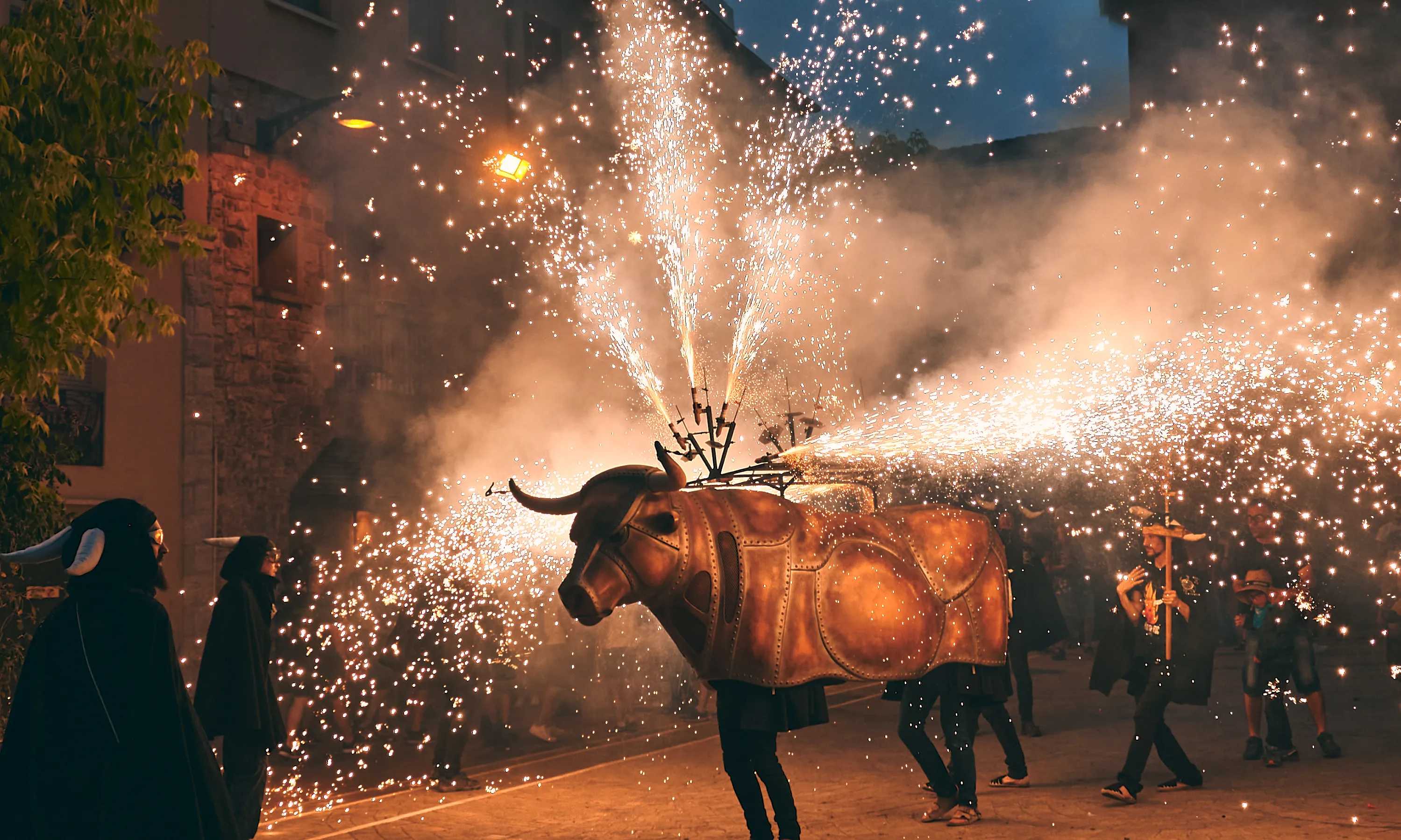 Bou de foc de Santpedor