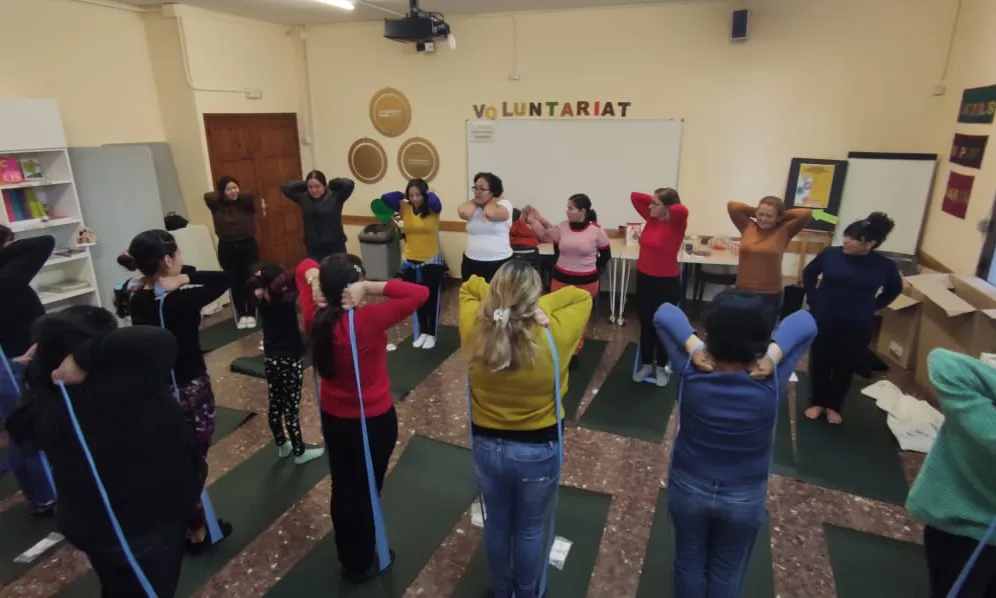 Una altra de les sessions de treball que s'han dut a terme en el marc del projecte.